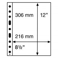 Átlátszó albumlapok (5 db) - GRANDE 1C