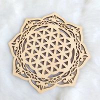 Fadísz 15 cm - Mandala - Lótuszvirág