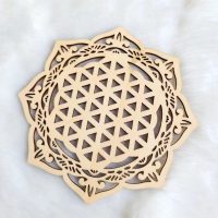 Fadísz 30 cm - Mandala - Lótuszvirág