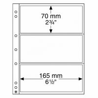 Átlátszó albumlapok (10 db) - NUMIS 3C