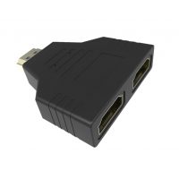 HDMI elosztó adapter 1080p - 1x apa és 2x nő