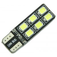 Autó LED izzó T10 T13 T15 W3W W5W CAN BUS