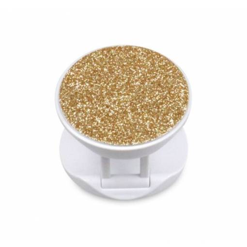 Foto - Pop Socket mobiltelefon tartó - Glitter, arany