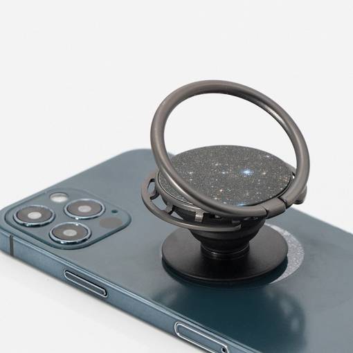 Foto - Pop Socket mobiltelefon tartó - Galaxy, fekete