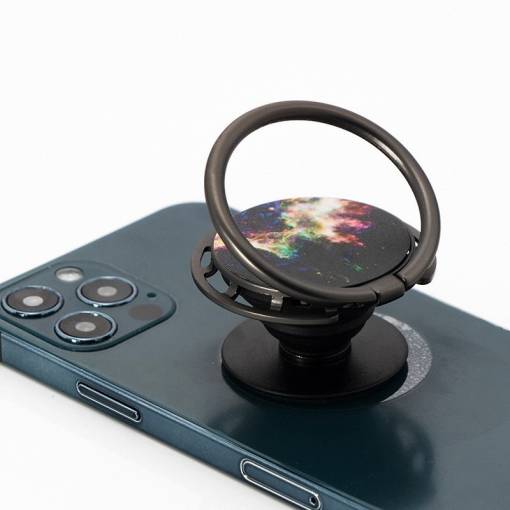 Foto - Pop Socket mobiltelefon tartó - Galaxy, zöld