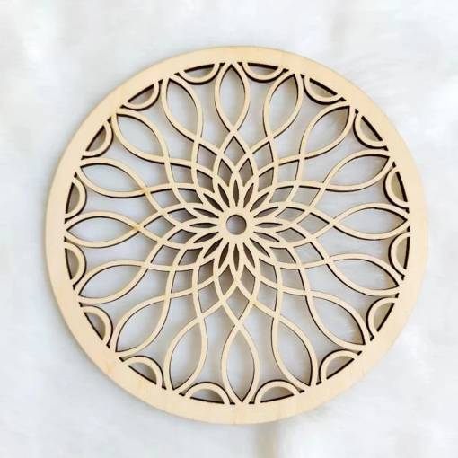 Foto - Fadísz 15 cm - Mandala - Virágok