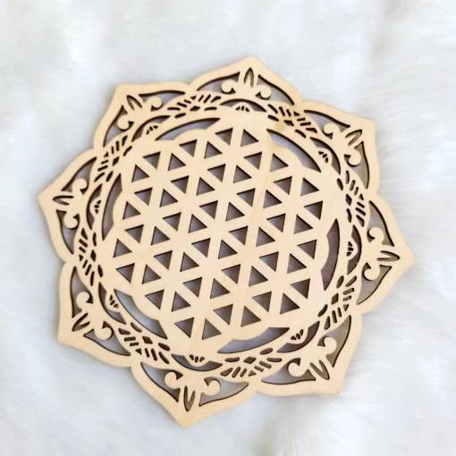 Foto - Fadísz 15 cm - Mandala - Lótuszvirág