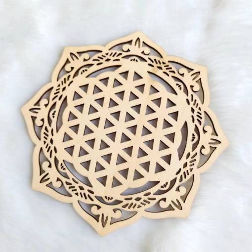 Foto - Fadísz 30 cm - Mandala - Lótuszvirág